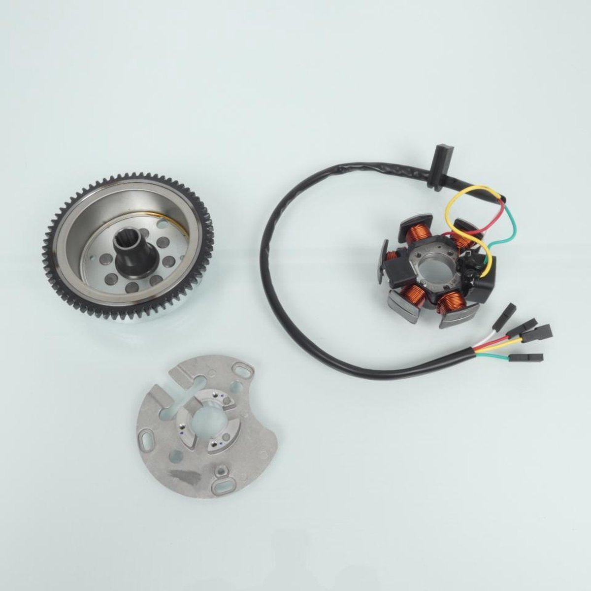 stator ontsteking rotor rms voor motorfiets derbi 50 senda r na 2006 82852r / met starter nieuw