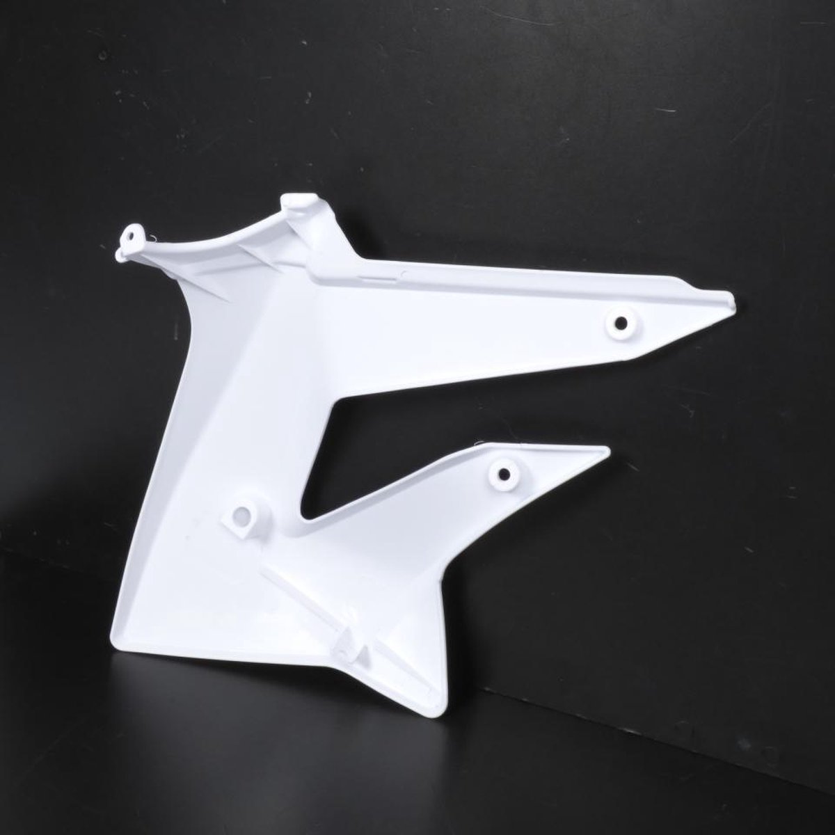 Tun'r juiste scoop voor derbi 50 senda drd motorfiets na 2011 glanzend wit nieuw