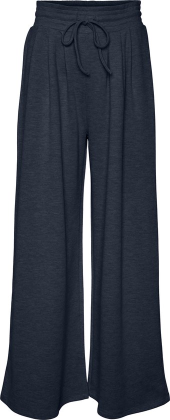 Vero Moda Broek Vmjanet Hw Wide Pant Jrs Ga 10321695 Navy Blazer Dames Maat - XS
