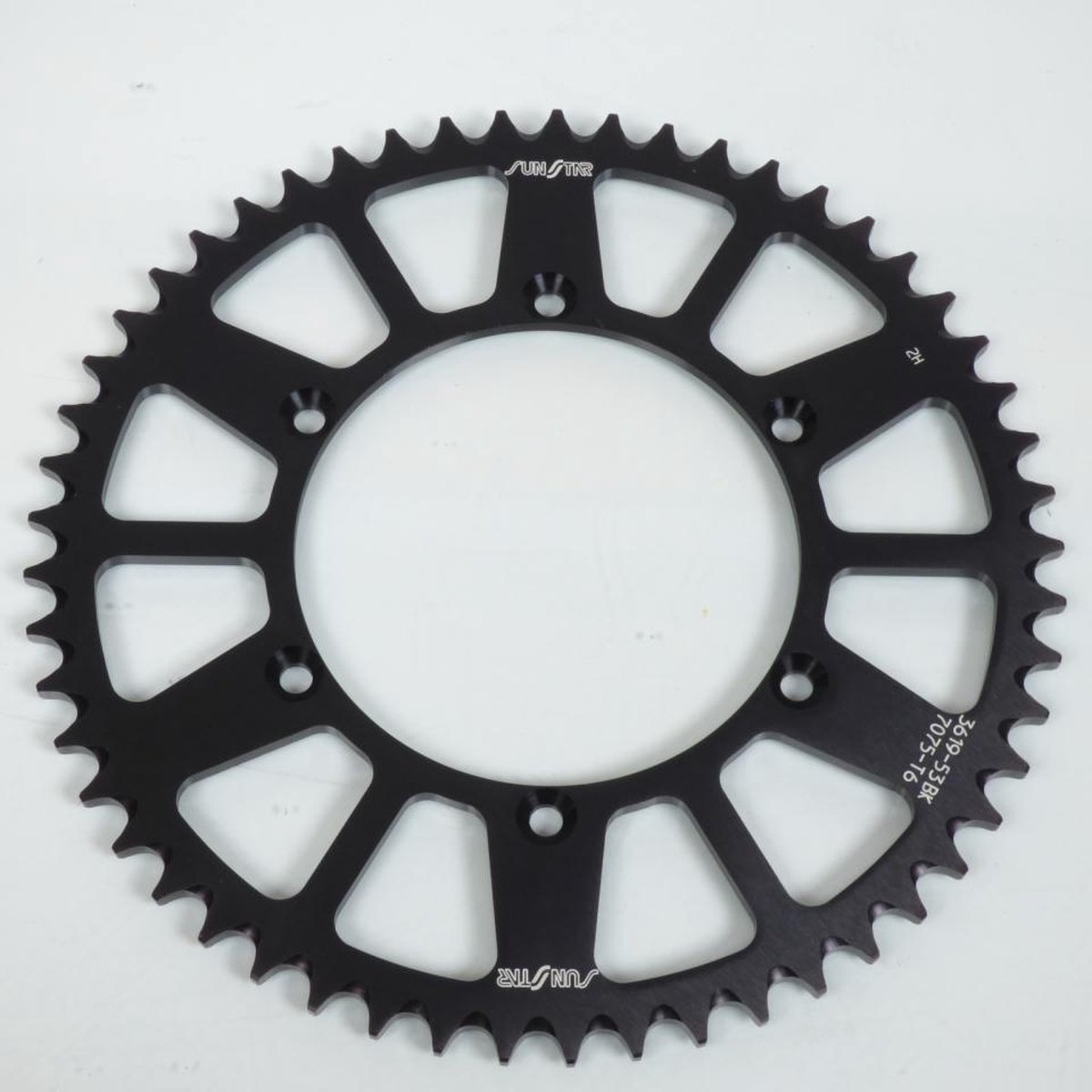 Couronne de transmission Sunstar pour Moto Kawasaki 250 KX F 2004 à 2020 53 dents / ARG Neuf