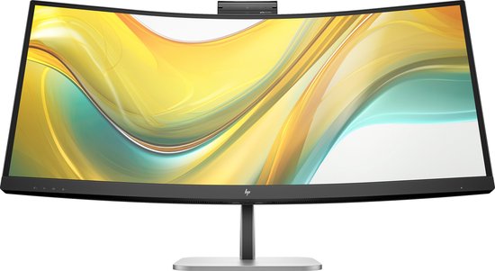 HP Series 5 Pro 34″ Curved WQHD USB-C Conferencing Monitor met AI Webcam en Ruisonderdrukking