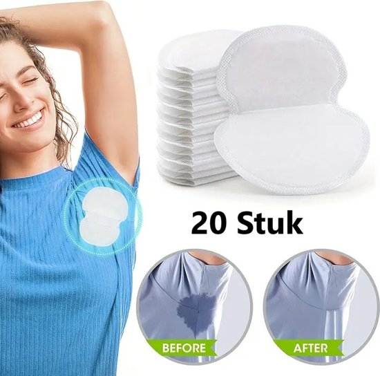 Anti Transpiratie Pads - Anti Zweet Okselpads - Okselpads Tegen Zweetplekken  Anti Transpirant Oksel Pads  Anno 1588  50 Stuks 7110536570526