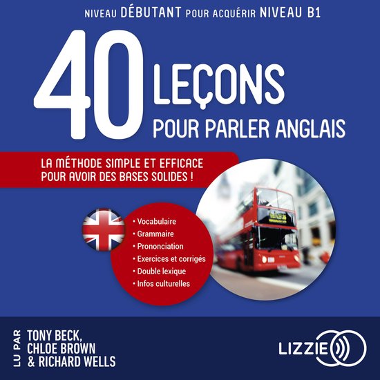 40 leçons pour parler anglais - cover