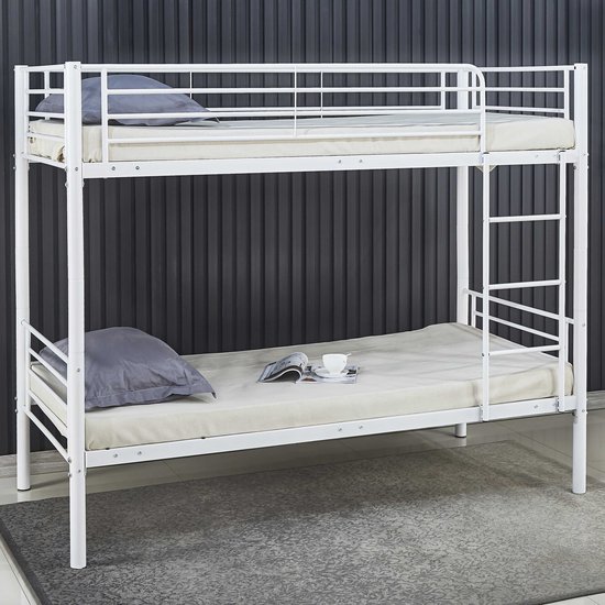 Emob Design - Stapelbed Dixie - 90x200 - Wit