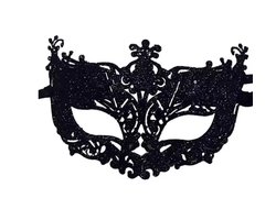 Jumada's - Oogmasker Venetië - Maskerade - Bal Masker met Glitters - Voor Ogen - Gala Feest - Maskerade - Bal Masker met Glitters - Voor Ogen - Gala Feest