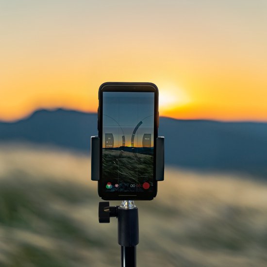 Statief smartphone en camera met telefoonhouder - statief telefoon en camera - 160 cm hoog - inclusief bluetooth afstandsbediening - cadeau tip