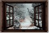 Sentier forestier, Hiver