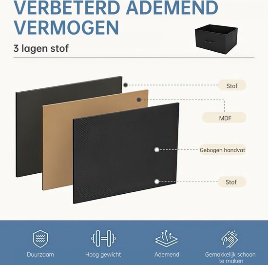 Kidsmill Boutique Commode Zwart Mat