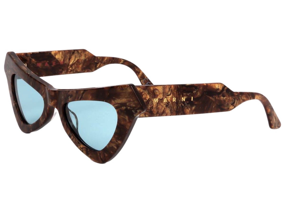 Marni FAIRY POOLS RADICA Zonnebril - Dames - Bruin