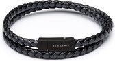 Sem Lewis Bakerloo Charing Cross Armband  (Lengte: 42.00 cm) - Grijs,Zwart