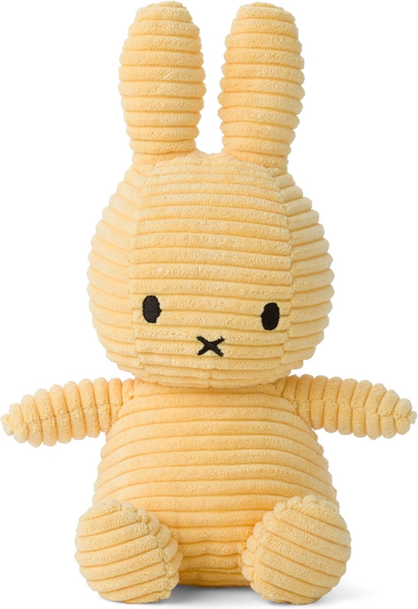 Nijntje Corduroy Buttercream 23cm ECO - Knuffel Buttercream