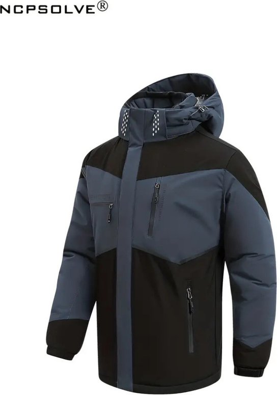 Bovista Combinaison de ski - Pantalon de ski - Veste de ski - Combinaison de ski - Sports d'hiver - Homme - 2 pièces - Zwart - Taille XL