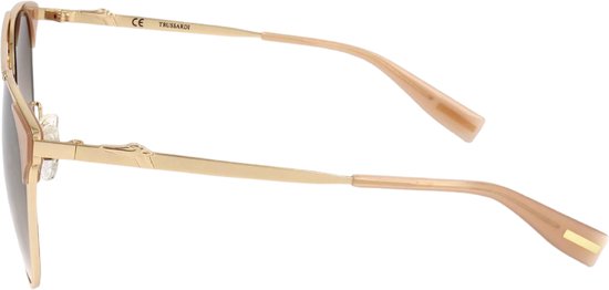 Trussardi STR319F 958G Zonnebril - Dames - Goudkleurig — afbeelding 4