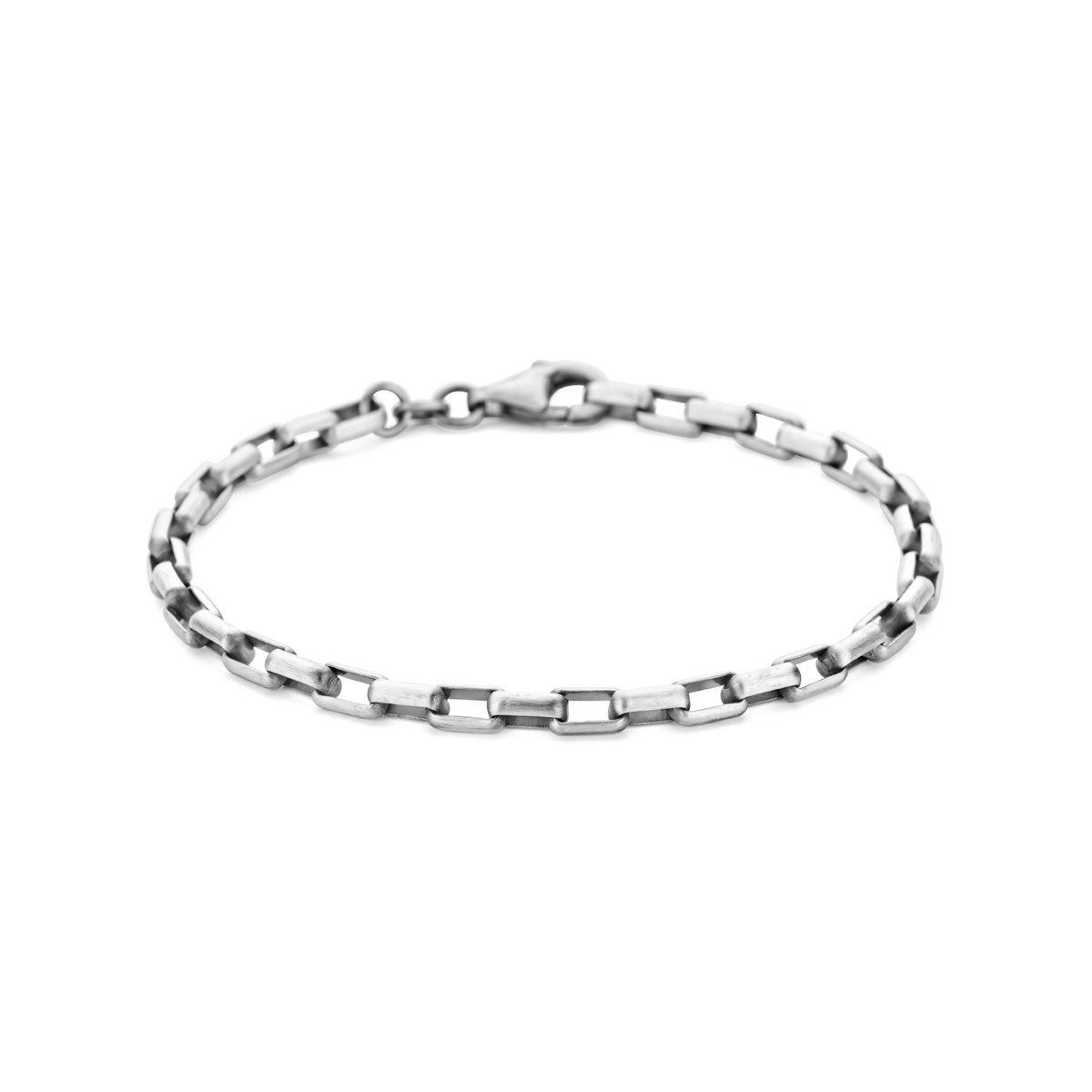 Zilver Geoxideerd Armband Oxi 4,0 mm 1101818