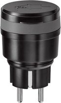 Bol.com KlikAanKlikUit AGC-3500 Compacte Stekker voor Buiten Zwart aanbieding