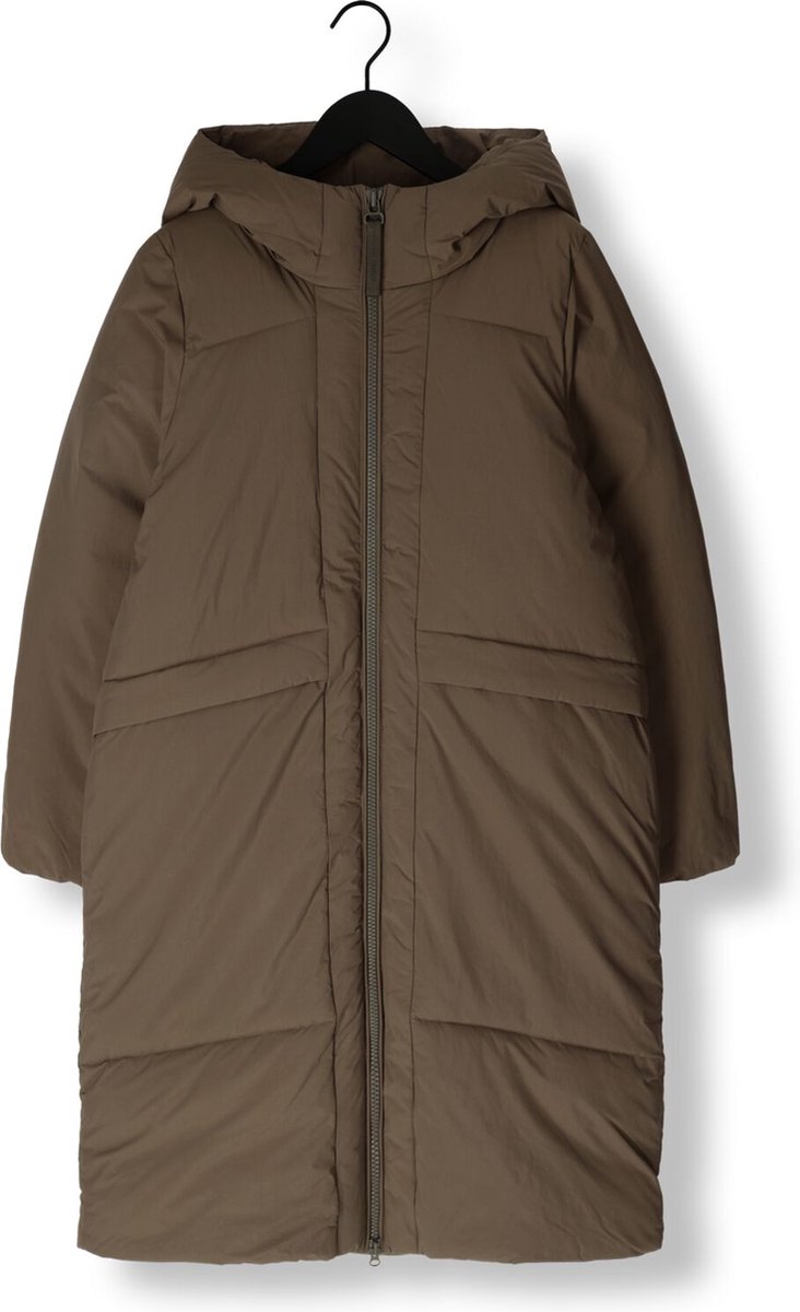 Elvine Eliza Jassen Dames - Winterjas - Bruin - Maat M