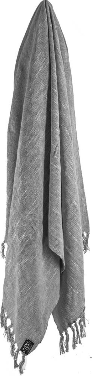Plaid Cosy light grey