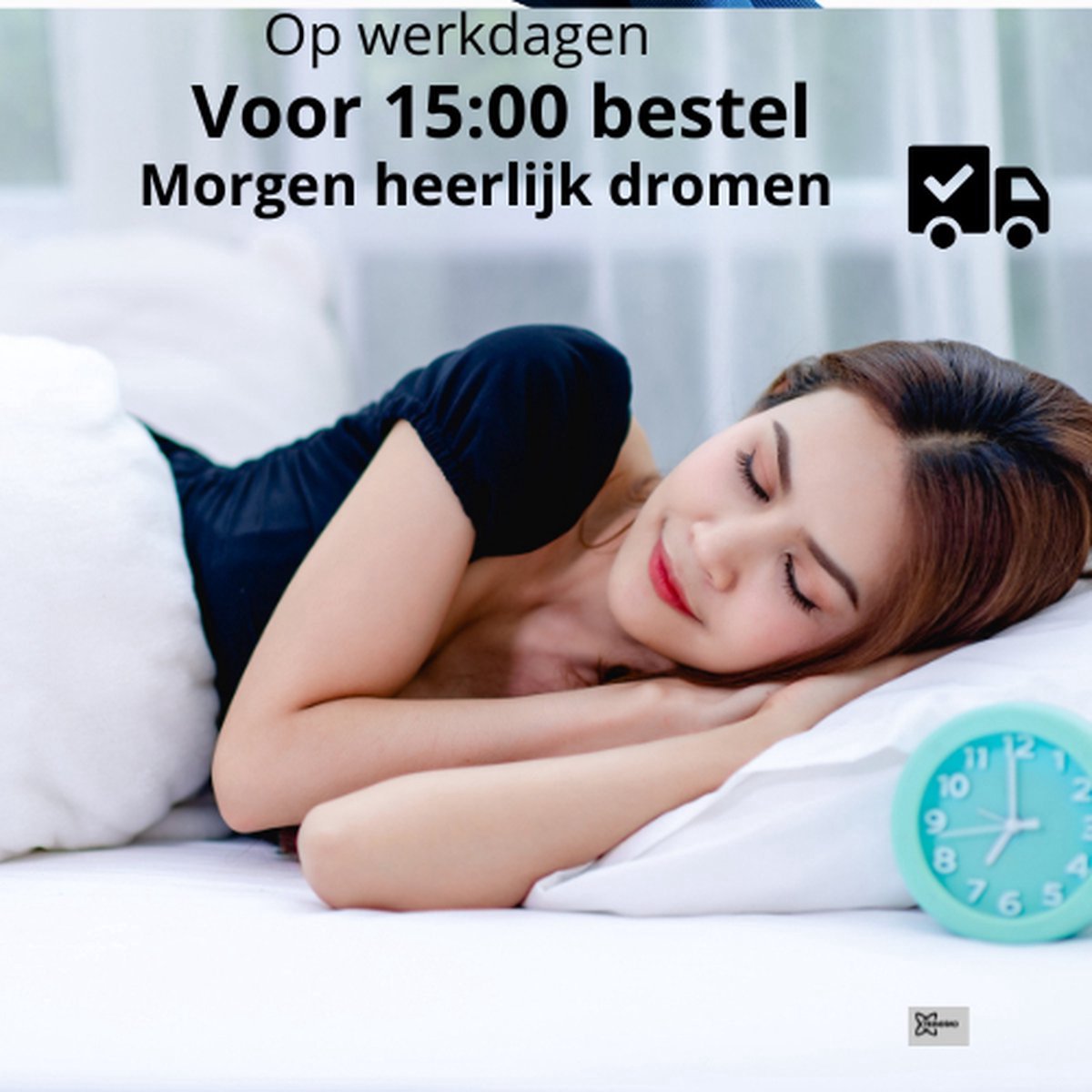null Naturalis Bamboo Pure 3D Topmatras - afbeelding 4