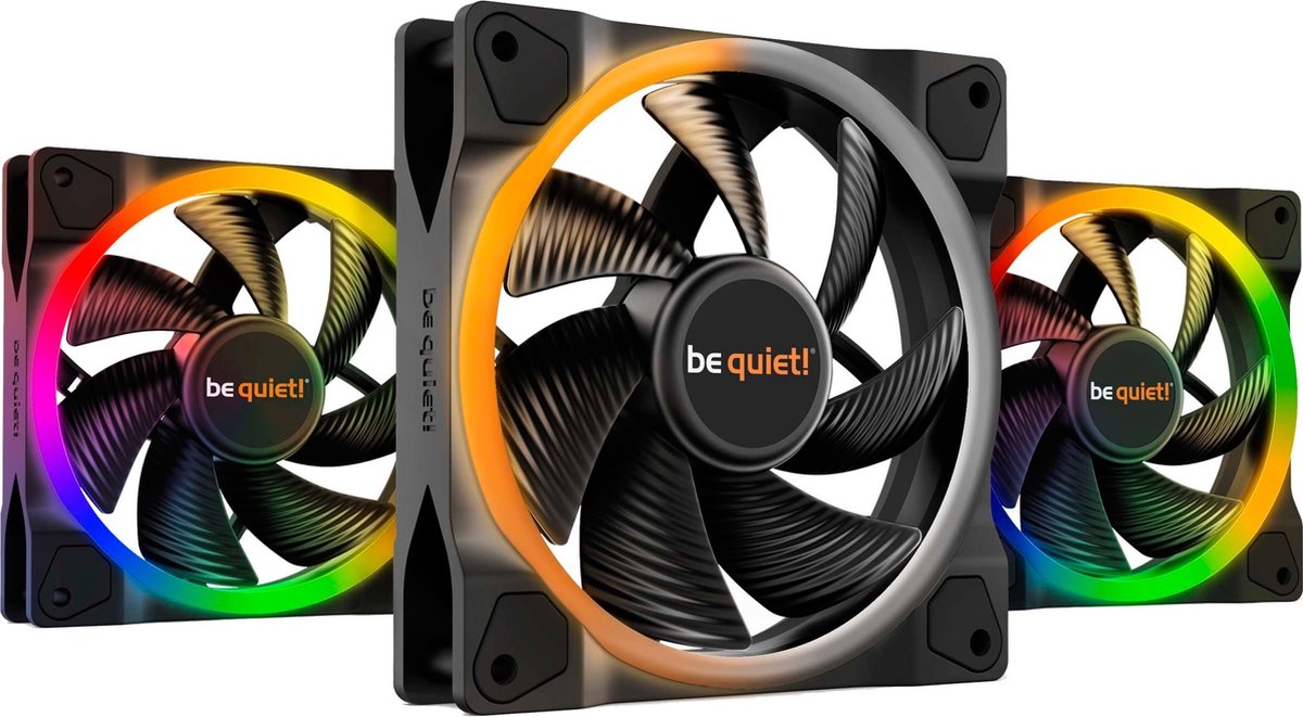 Be Quiet! Light Wings PWM Triple Pack - Ventilatorhuis