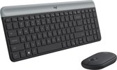 Logitech MK470 clavier Souris incluse USB QWERTY US International Graphite