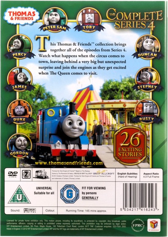Thomas the Tank Engine & Friends [DVD] (Dvd), Keith Wickham | Dvd's | bol