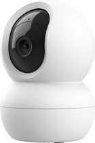 Trust IPCAM-2800 - WiFi Beveiligingscamera voor binnen - 360 graden draaibaar - Nachtzicht - Human Detection - Pushmeldingen - Ingebouwde sirene - Gratis App - 2MP-resolutie - Wit