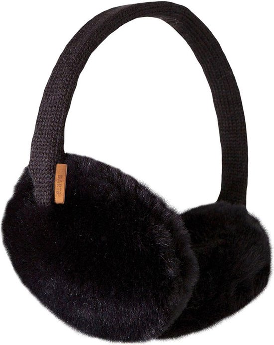Barts Plush Earmuffs Oorwarmers Dames - One size - Zwart