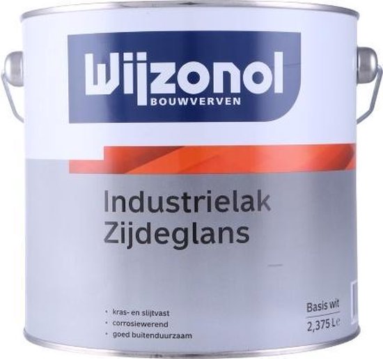Wijzonol Industrielak Zijdeglans RAL 7016 Antracietgrijs 2,5 Liter | bol.com