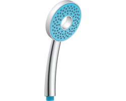 EISL RIO Handdouche - Douchekop rond - Chroom/Turquoise