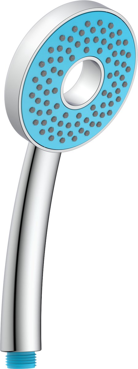 EISL RIO Handdouche - Douchekop rond - Chroom/Turquoise