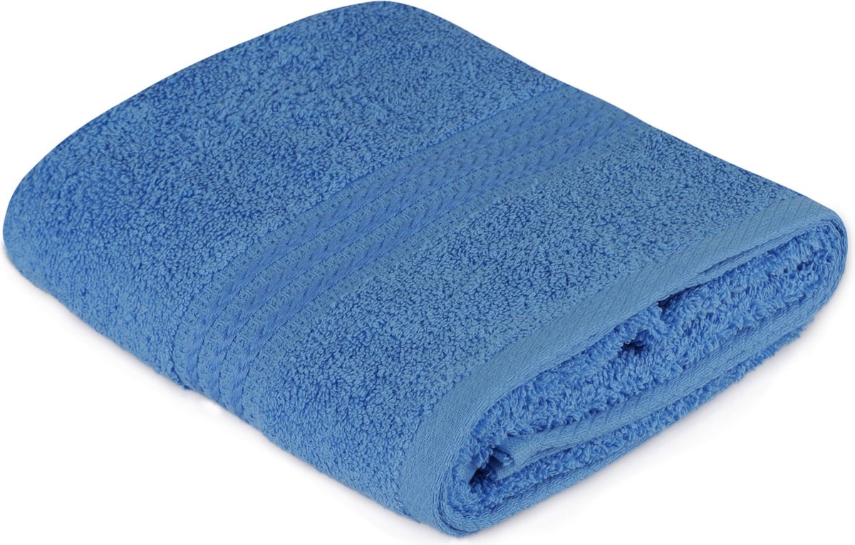 Asir - Handdoek - Donkerblauw - 50 x 90 cm