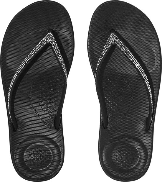 "Tongs noires FitFlop iQUSHION"