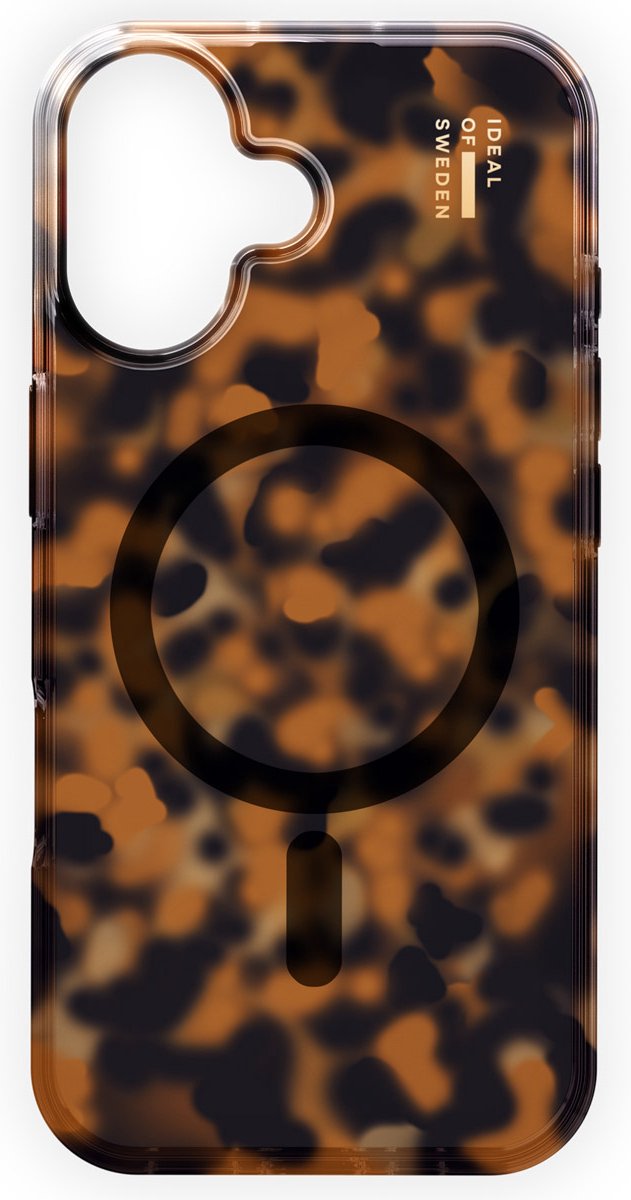 iDeal of Sweden Clear Case geschikt voor MagSafe geschikt voor iPhone 16 - Tortoise