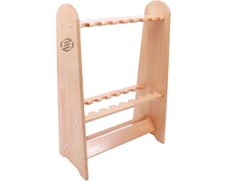 Equivera Hengelrek voor aan de Muur - Hengelrek - Hengel Opbergrek - Hengelhouder - Rod Rack - Vishengel Opslag - Vishengel Opbergrek