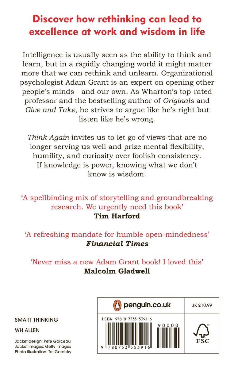Think Again - back cover