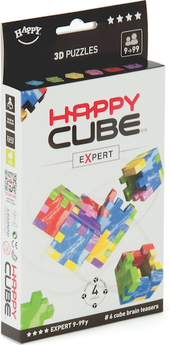 SmartGames - Happy Cube Expert - 6 puzzels - 3D — afbeelding 14