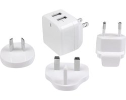 Elemax Global Travel Charger 3 in 1 UK EU AU Plus Adapter