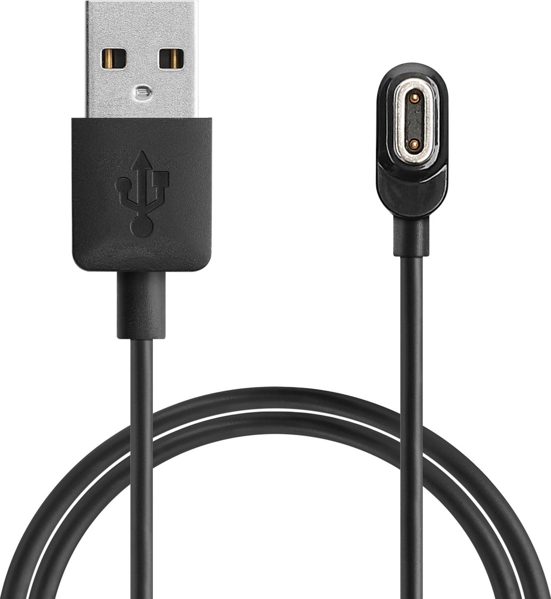 kwmobile USB-oplaadkabel geschikt voor imoo Watch Phone Z7 / Z8 / Z9 / Z10 kabel - Laadkabel voor smartwatch - in zwart