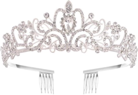 Tiara's en kronen voor vrouwen, barokke retro prinses koningin