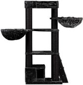 RHRQuality Corner Coon Blackline Krabpaal Voor Grote Katten - 60 x 56 x 151 cm - Donker Grijs