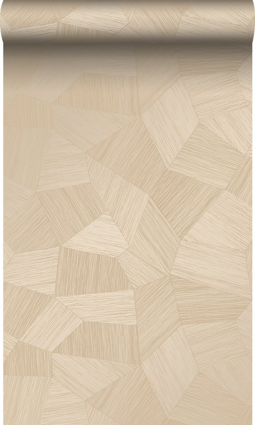 Origin Wallcoverings behang grafisch 3D motief zandkleurig - 53 cm x 10.05 m - 347983