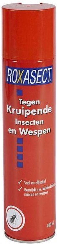 Roxasect Spray tegen Kruipende Insecten en Wespen - Insectenspray - Ongediertebestrijding - Insecten Spray - 400 ml