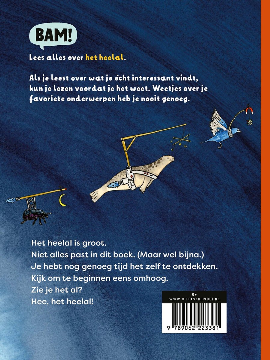 BAM! Ik lees - Hee, het heelal - back cover