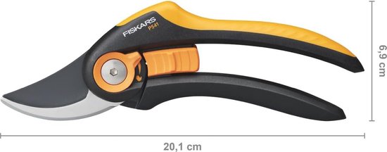 Ergonomische Bypass Snoeischaar voor Jonge Takken en Twijgen - 20,1 cm met Antikleeflaag van Ergon — afbeelding 2