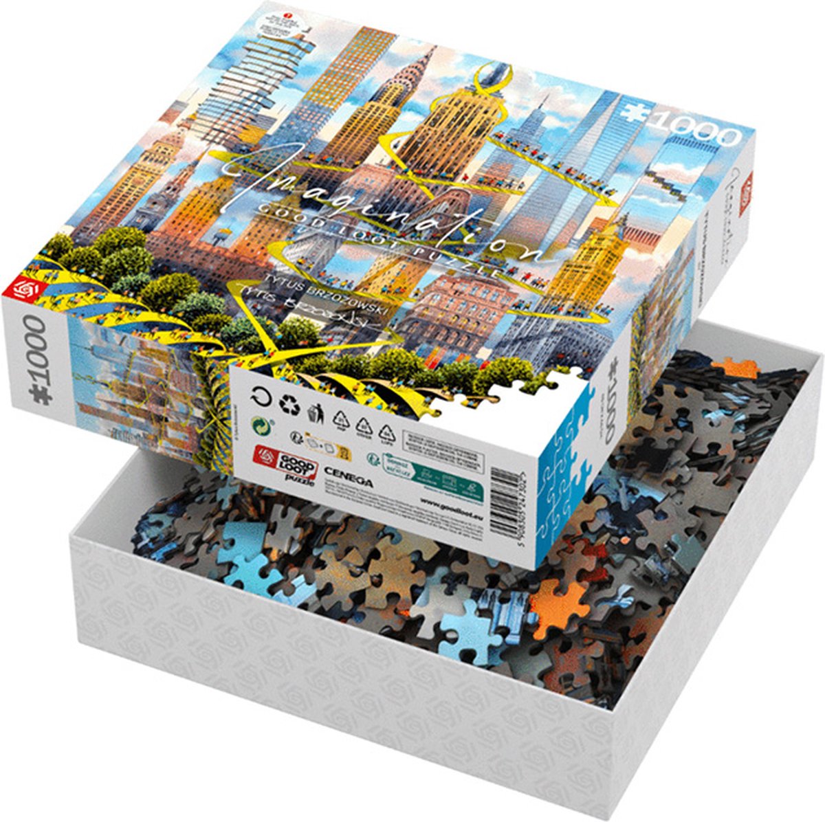 Good Loot - Tytus Brzozowski New York Puzzel - Puzzel 1000 Stukjes