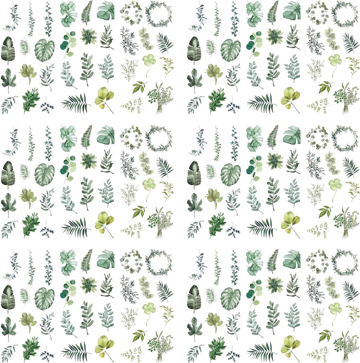 Image of 18 Vellen Stickervellen voor Scrapbooking - Creatieve DIY Decoraties