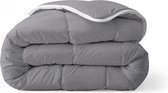 Dekbed Imprimée Sans Housse Lavable Sans Housse Toute L'Année Simple - Zelesta® Royalbed - Anthracite - 140x200cm