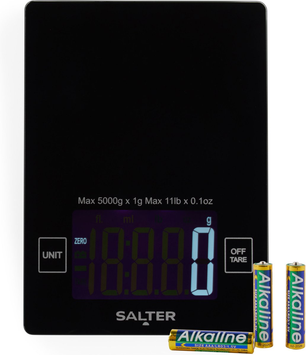 Salter Digitale Keukenweegschaal – 10kg Maximaal Gewicht