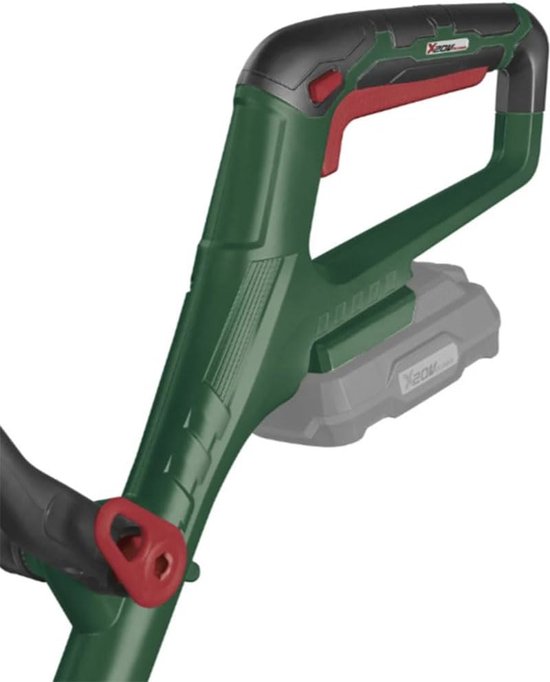 POSENPRO Accu-grastrimmer 20V, Elektrische Grastrimmer en Randsnijder, 2 in 1 Multitool Grastrimmer, 26 cm Maaibreedte, Verstelbare Handgreep, Telescopische Buis, 1 X 2.0Ah Accu