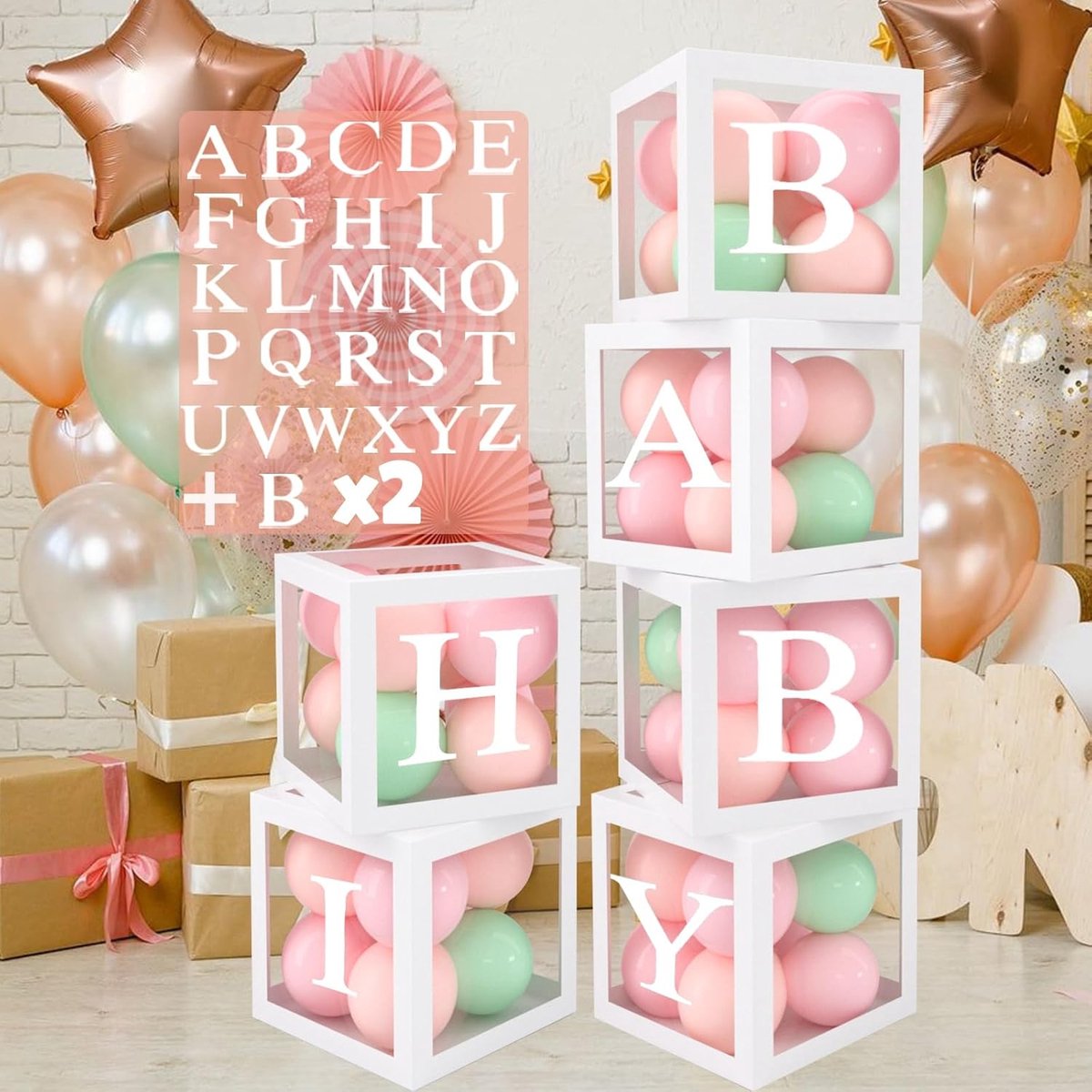 Goedkoopste Lexium Kraammand - Kraamcadeau - Geboortemand - Babygeschenkset - Kraampakket - Baby cadeau